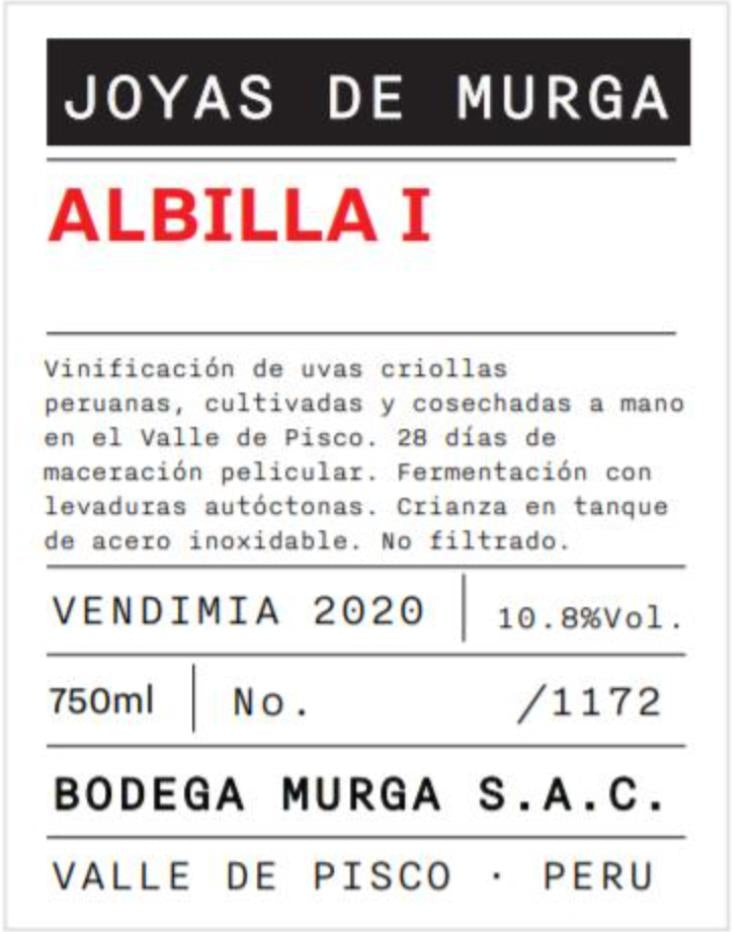 Albilla I White (2020)